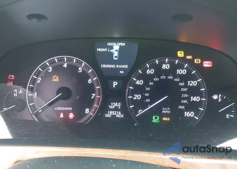 2009 Lexus Ls 460 from USA, damaged, VIN JTHCL46F595001649